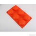 niceeshop 6 Cavity Sunflower Silicone Cake Mold Pa 6 Pan 6 - B00E1BTL22